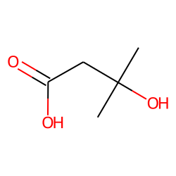 Butanoic acid, 3-hydroxy-3-methyl-