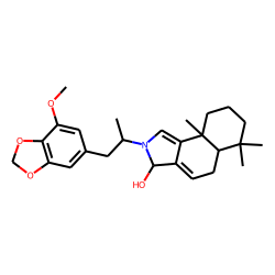Poligodial + 3-methoxy-4,5-methylenedioxyamphetamine (R,S) adduct, # 2