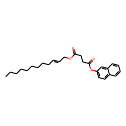 Succinic acid, dodec-2-en-1-yl 2-naphthyl ester