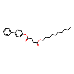 Succinic acid, 4-biphenyl decyl ester