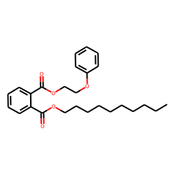 Phthalic acid, decyl 2-phenoxyethyl ester