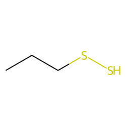 propyl hydrodisulfide