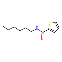 2-Thiophenecarboxamide, N-hexyl-