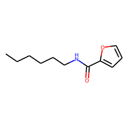 2-Furancarboxamide, N-hexyl-