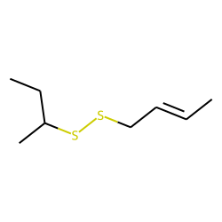 (Z)-1-(But-2-en-1-yl)-2-(sec-butyl)disulfane
