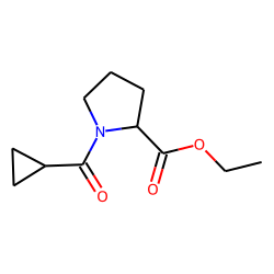 L-Proline, N-(cyclopropylcarbonyl)-, ethyl ester