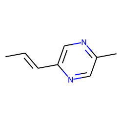 Pyrazine, 2-methyl-5-(1-propenyl)-, (Z)-