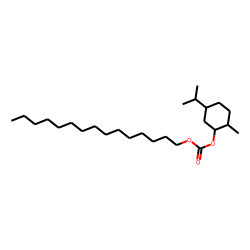 Carbonic acid, (1R)-(-)-menthyl pentadecyl ester