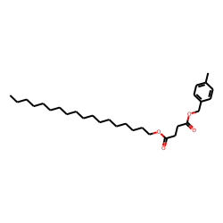 Succinic acid, 4-methylbenzyl octadecyl ester