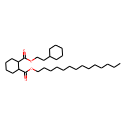 1,2-Cyclohexanedicarboxylic acid, 2-cyclohexylethyl tetradecyl ester