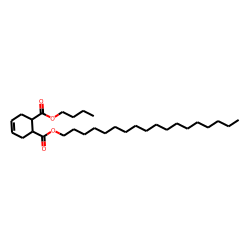 cis-Cyclohex-4-en-1,2-dicarboxylic acid, butyl octadecyl ester