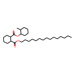1,2-Cyclohexanedicarboxylic acid, 2-methylcyclohexyl pentadecyl ester