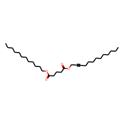 Glutaric acid, tridec-2-yn-1-yl dodecyl ester