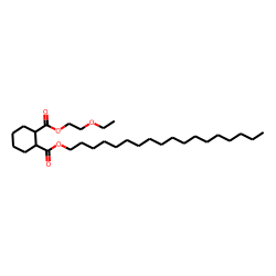 1,2-Cyclohexanedicarboxylic acid, 2-ethoxyethyl octadecyl ester