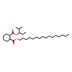 1,2-Cyclohexanedicarboxylic acid, hexadecyl 2-methylpent-3-yl ester