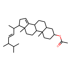 (22E)-3«alpha»-Ergosta-14,22-dien-5«beta»-ol, acetate
