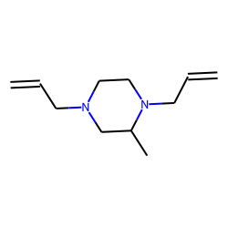 Piperazine, 1,4-diallyl-2-methyl-