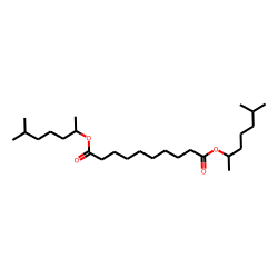Sebacic acid, di(6-methylhept-2-yl) ester
