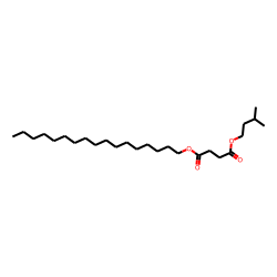 Succinic acid, heptadecyl 3-methylbutyl ester