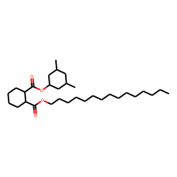 1,2-Cyclohexanedicarboxylic acid, 3,5-dimethylcyclohexyl pentadecyl ester