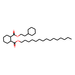 1,2-Cyclohexanedicarboxylic acid, 2-cyclohexylethyl pentadecyl ester