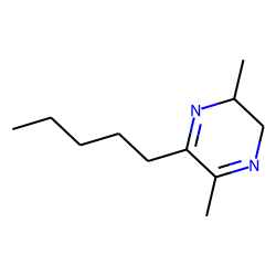 3-pentyl-2,5-dimethyl-5,6-dihydropyrazine