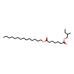 Pimelic acid, 2-methylbutyl tetradecyl ester