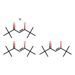 Ytterbium, tris(2,2,6,6-tetramethyl-3,5-heptanedionato-O,O')-, (OC-6-11)-