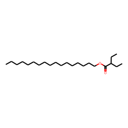 2-Ethylbutyric acid, heptadecyl ester