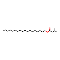 Isovaleric acid, octadecyl ester
