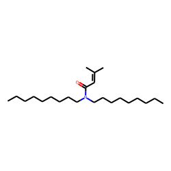 But-2-enamide, N,N-dinonyl-3-methyl-