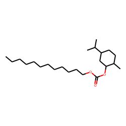 Carbonic acid, (1R)-(-)-menthyl dodecyl ester