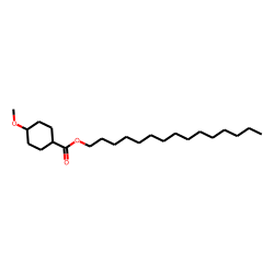 Cyclohexanecarboxylic acid, 4-methoxy-, pentadecyl ester