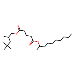 Glutaric acid, dec-2-yl 2,4,4-trimethylpentyl ester