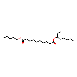 Sebacic acid, oct-3-yl pentyl ester
