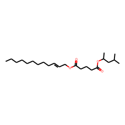 Glutaric acid, dodec-2-en-1-yl 4-methylpent-2-yl ester