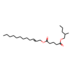 Glutaric acid, dodec-2-en-1-yl 2-methylpentyl ester