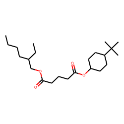 Glutaric acid, 2-ethylhexyl cis-4-tert-butylcyclohexyl ester