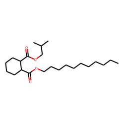 1,2-Cyclohexanedicarboxylic acid, isobutyl undecyl ester