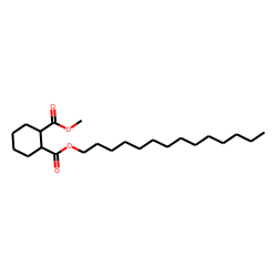 1,2-Cyclohexanedicarboxylic acid, methyl tetradecyl ester