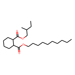 1,2-Cyclohexanedicarboxylic acid, decyl 2-methylbutyl ester