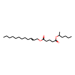 Glutaric acid, dodec-2-en-1-yl 2-hexyl ester