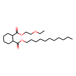 1,2-Cyclohexanedicarboxylic acid, 2-ethoxyethyl undecyl ester