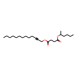 Succinic acid, tridec-2-yn-1-yl 2-hexyl ester