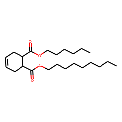cis-Cyclohex-4-en-1,2-dicarboxylic acid, hexyl nonyl ester