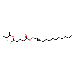 Glutaric acid, tridec-2-yn-1-yl 3-methylbut-2-yl ester