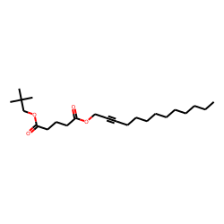 Glutaric acid, tridec-2-yn-1-yl neopentyl ester