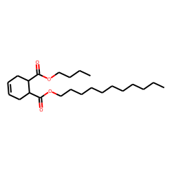 cis-Cyclohex-4-en-1,2-dicarboxylic acid, butyl undecyl ester