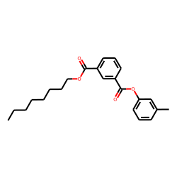 Isophthalic acid, 3-methylphenyl octyl ester