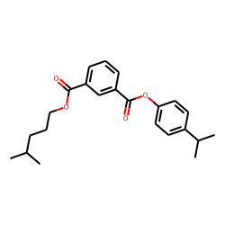 Isophthalic acid, isohexyl 4-isopropylphenyl ester